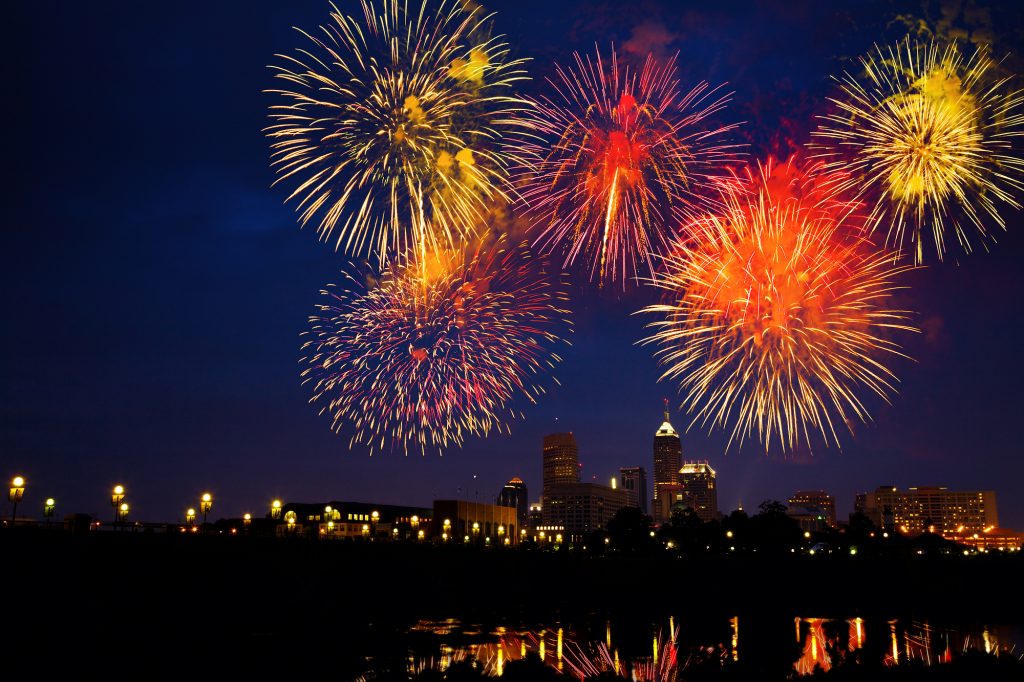 Firework Celebrations Around Indy